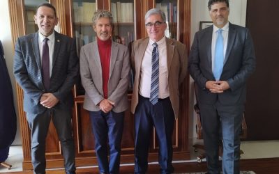 Επίσκεψη στο Ιόνιο Πανεπιστήμιο του Γάλλου Ακολούθου Επιστημονικής και Πανεπιστημιακής Συνεργασίας της Πρεσβείας της Γαλλίας στην Ελλάδα